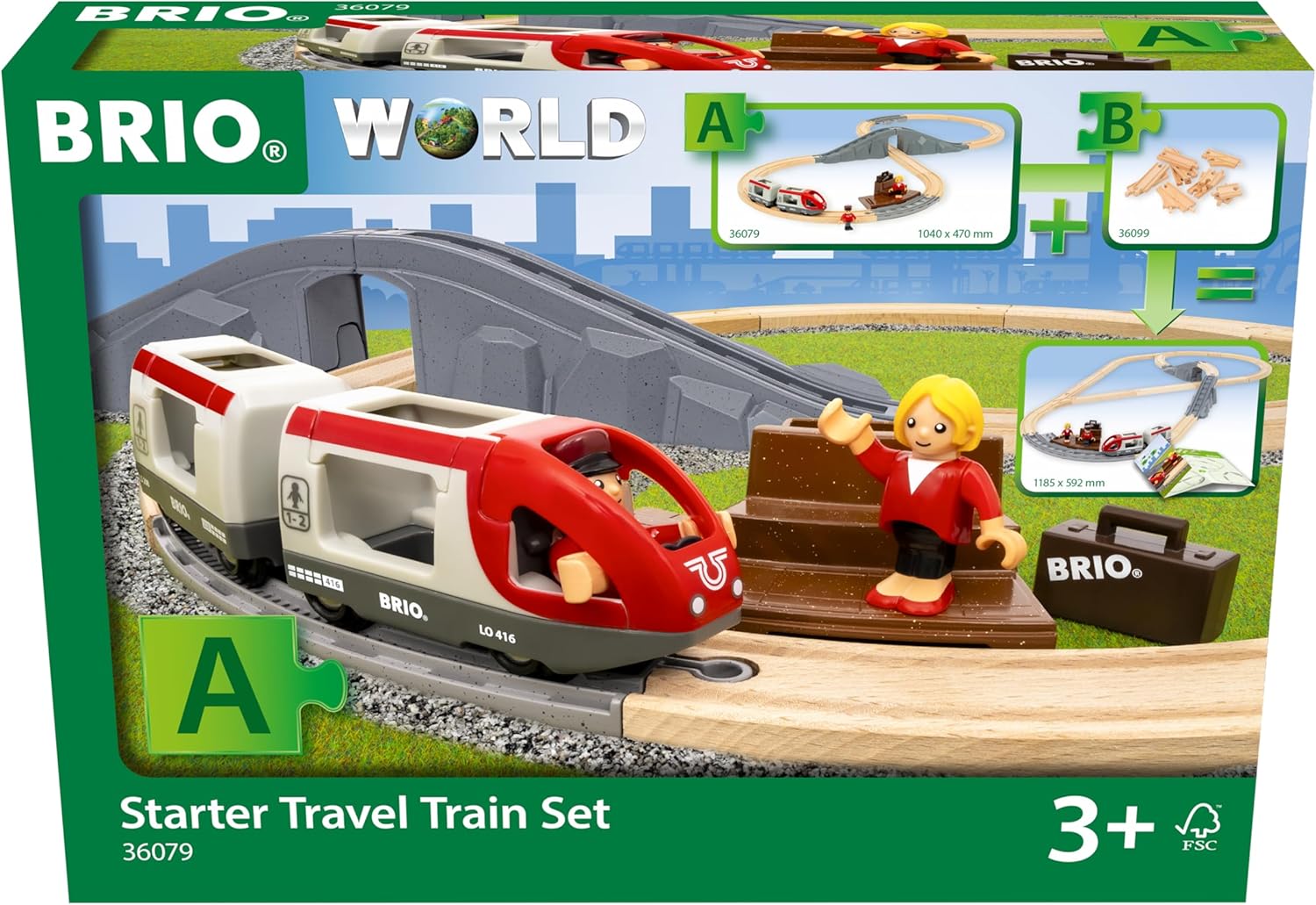 BRIO World Starter Train Set