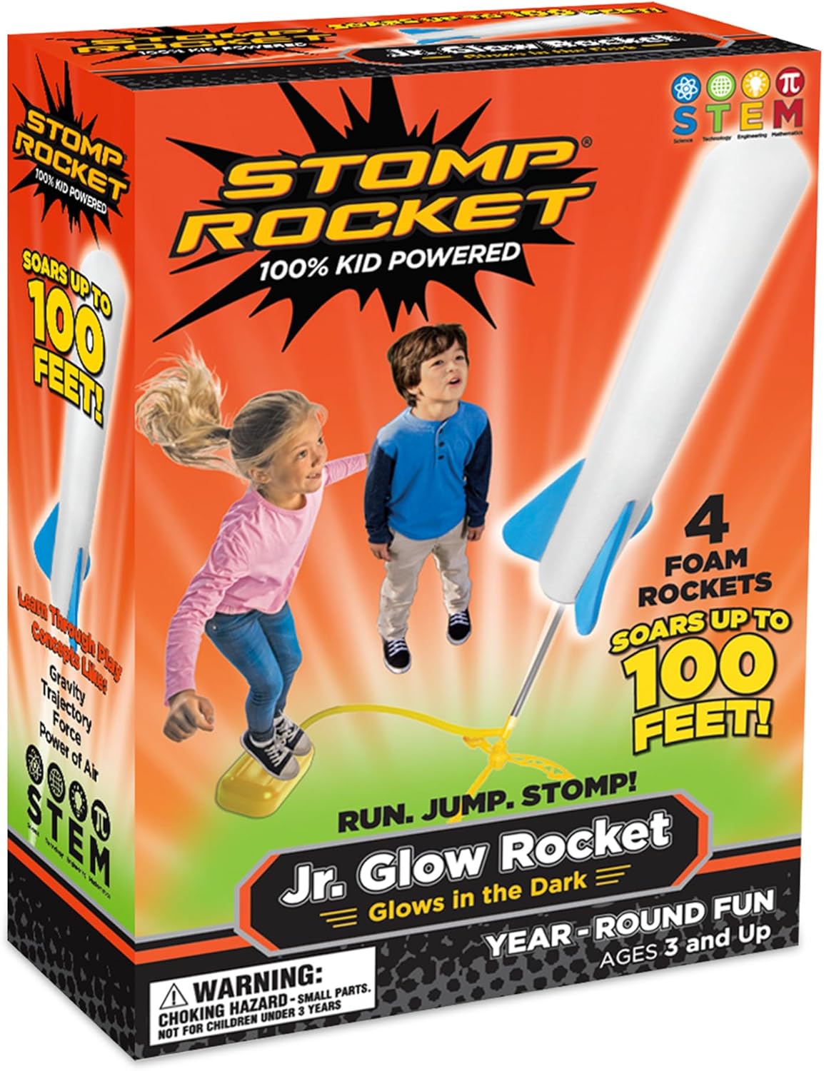 Stomp Rocket Jr. Glow